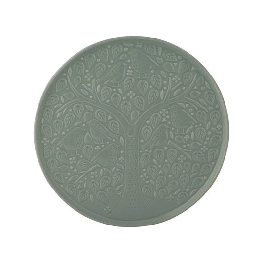 Round Platter in the Forest
