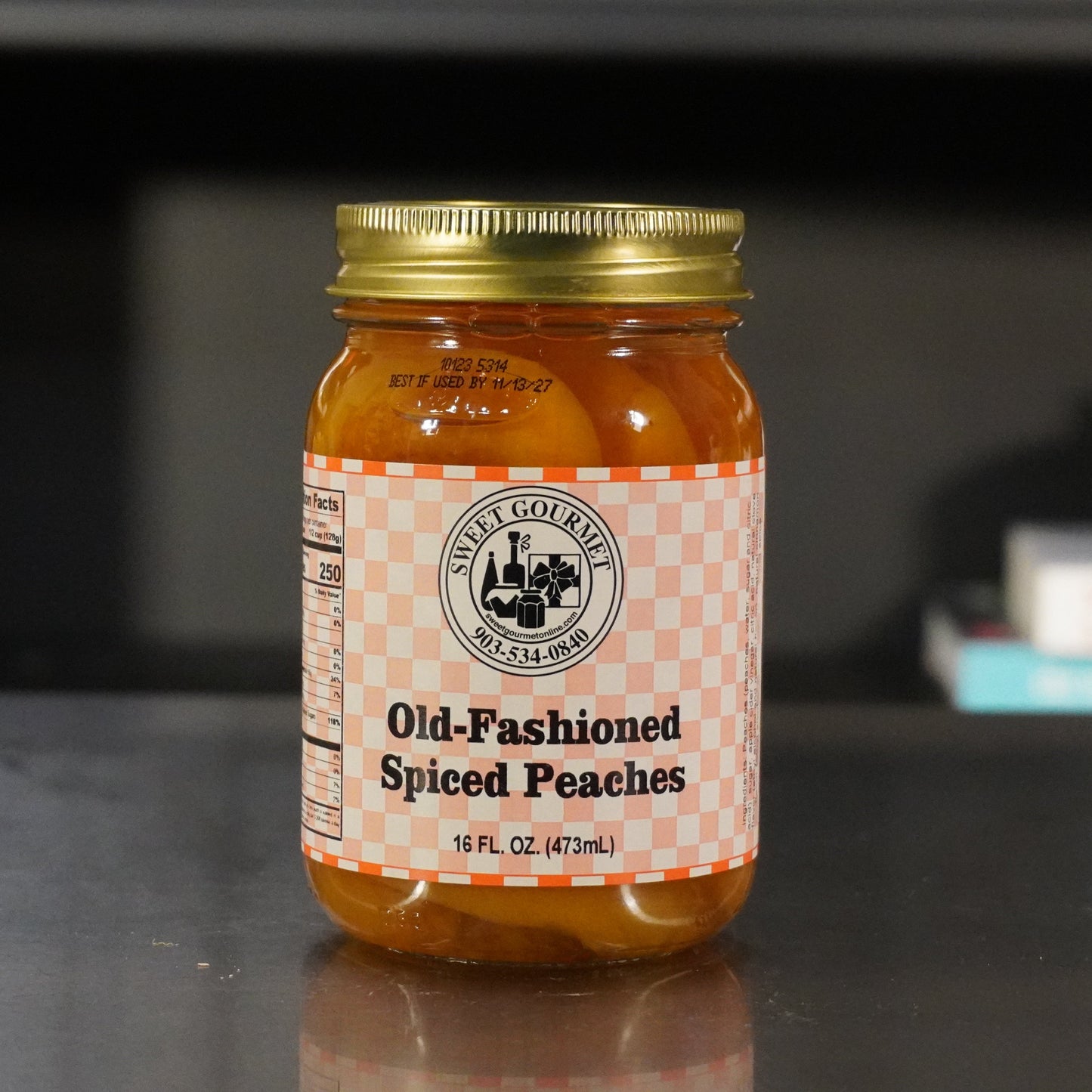 Sweet Gourmet Spiced Peaches