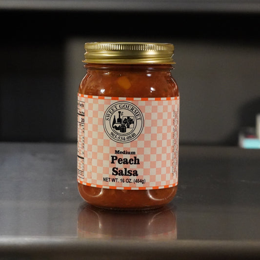 Sweet Gourmet Peach Salsa