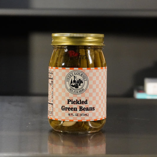 Sweet Gourmet Pickled Green Beans