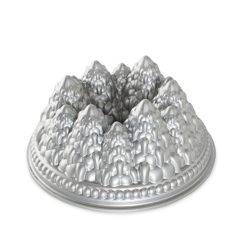 Holiday Silver Pine Forest Bundt Pan