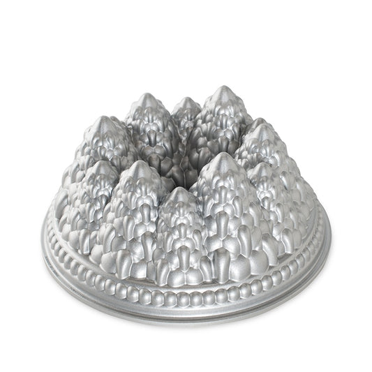 Holiday Silver Pine Forest Bundt Pan