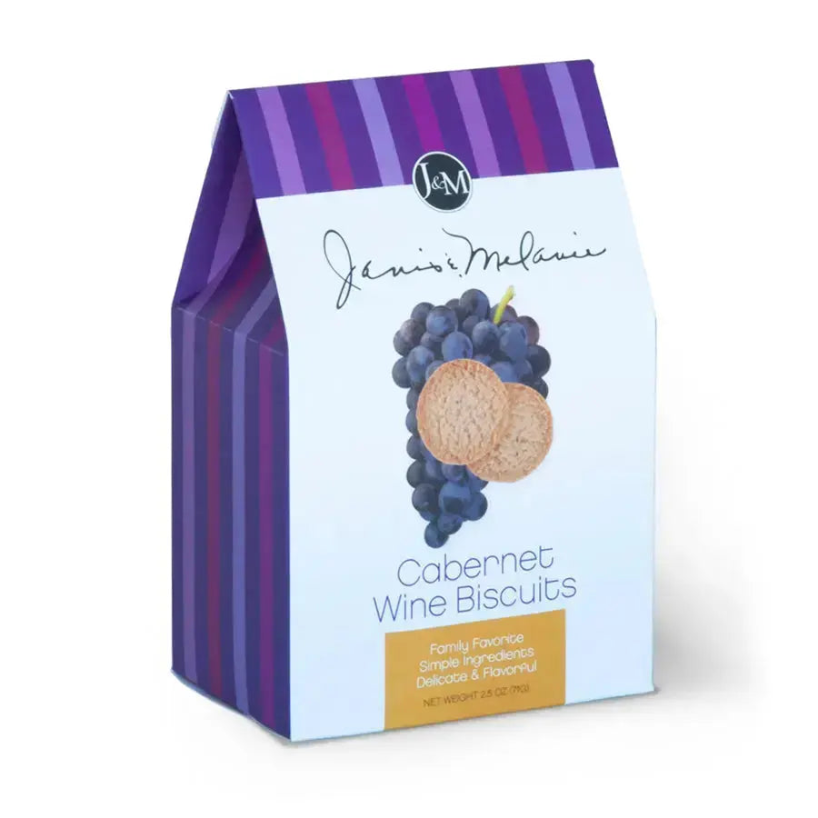 Cabernet Wine Biscuits