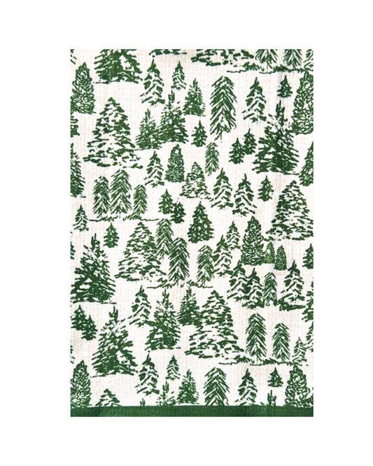 Winter Forest Double Sided Tea Towel