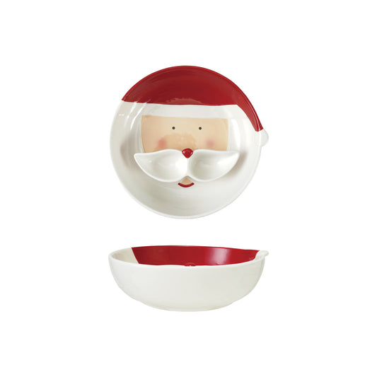 Set of 2 Santa Bowl