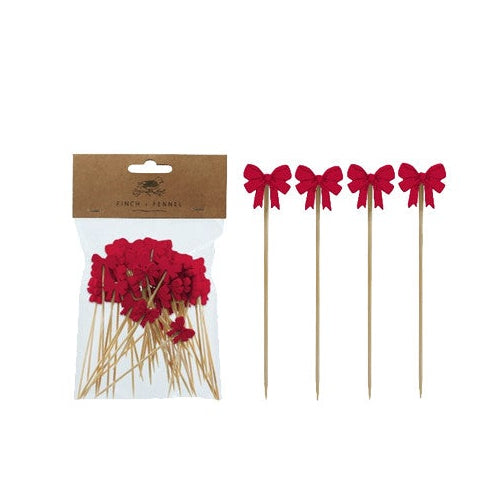 Christmas Bamboo Skewers